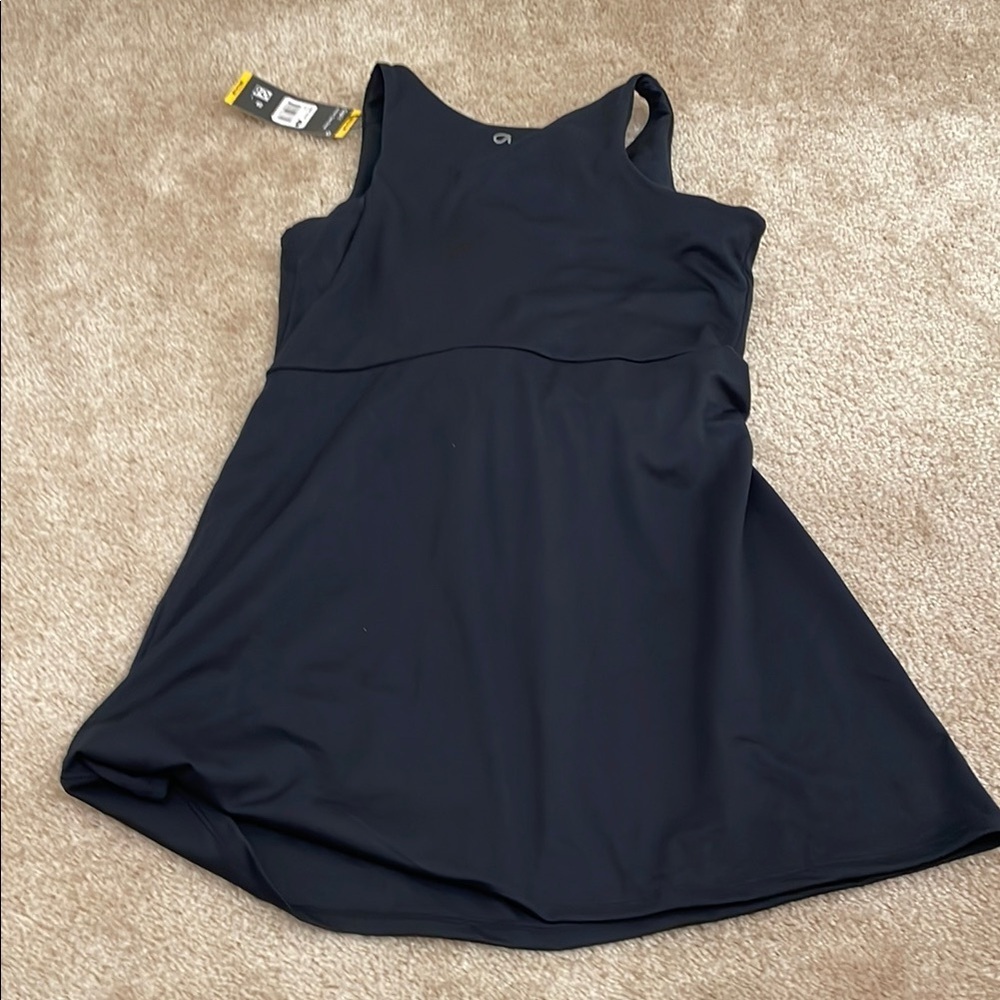GAP Blue Sleeveless Scoop Neck Sundress women’s medium active fit women size M - Picture 7 of 7